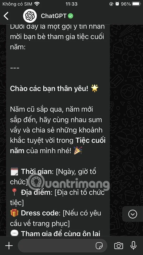 WhatsApp'ta ChatGPT nasıl kullanılır