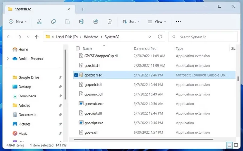 9 Ways to Open Local Group Policy Editor on Windows 11