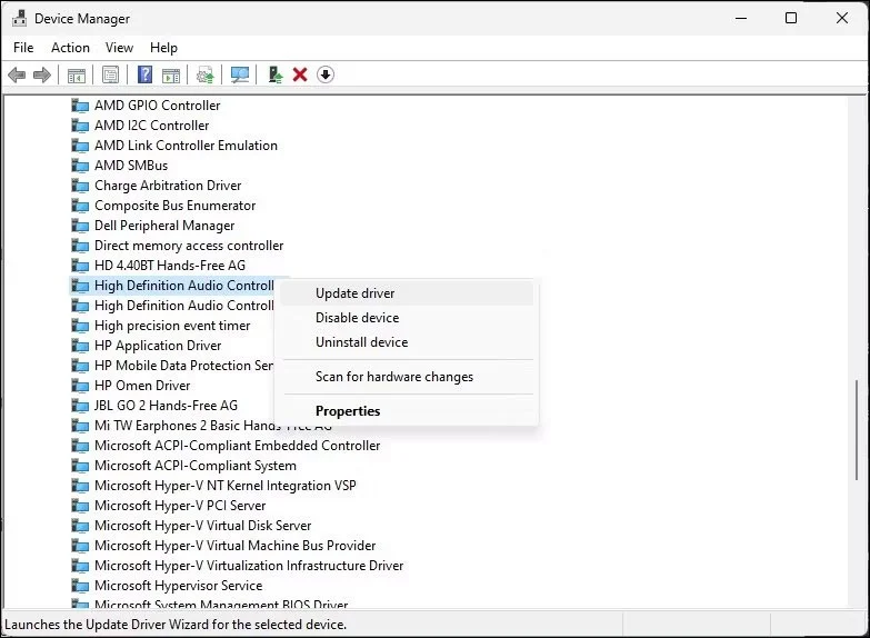 Cómo solucionar el error «No hay ningún dispositivo de salida de audio instalado» en Windows
