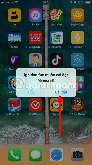 تعليمات تنزيل ماين كرافت مجانا على الايفون