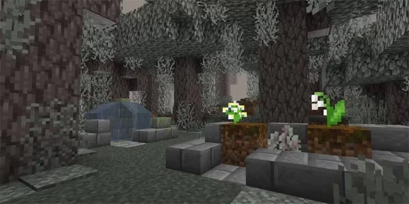 Structuren die je aan Pale Garden in Minecraft moet toevoegen