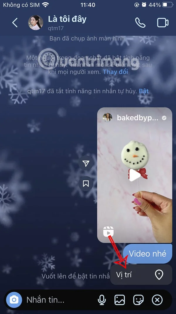 Cómo enviar ubicación en vivo en Instagram