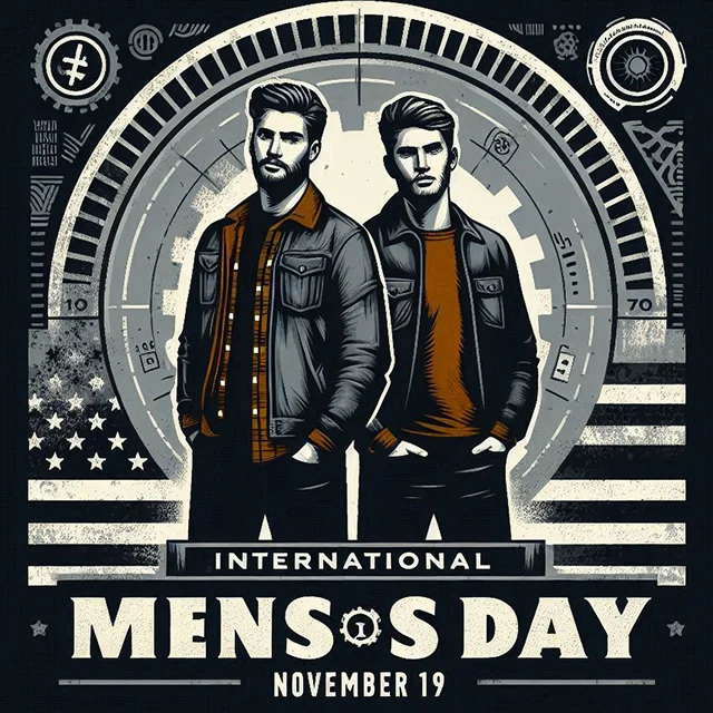 Gelukkige Internationale Mannendagwensen voor mannen, grappig en goed
