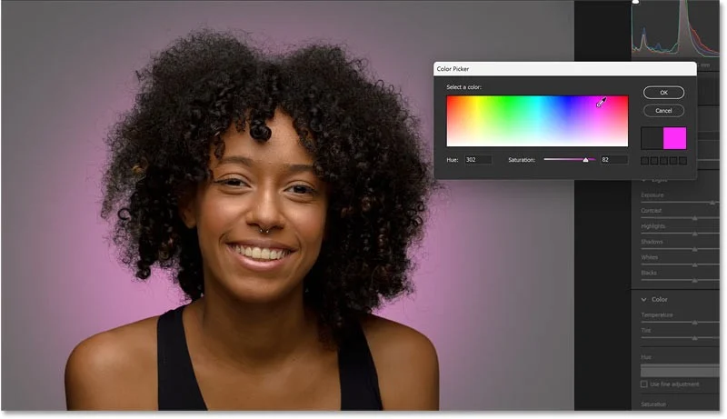 Cómo agregar un efecto de foco detrás del sujeto usando Adobe Camera Raw