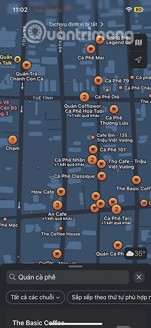 Hoe u de tool 'Zoek hier' op Apple Maps gebruikt