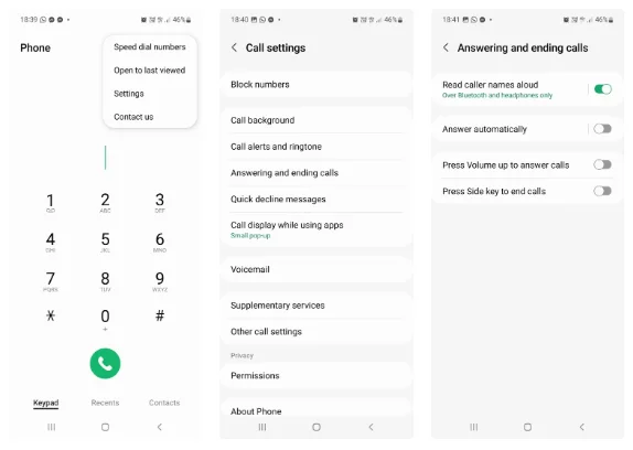 Configura tu teléfono Android para “leer” el nombre de la persona que llama