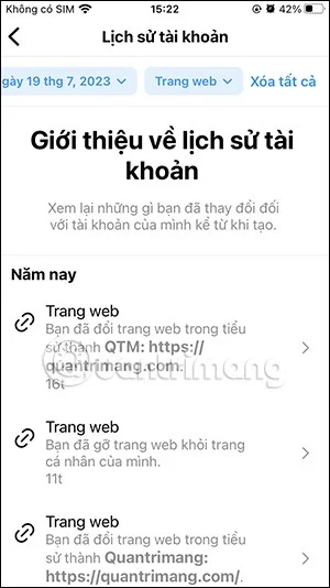 Instagram hesap geçmişi nasıl görüntülenir