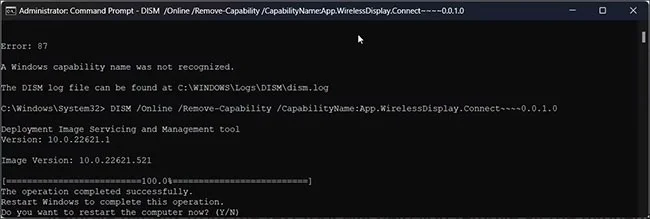 Windows 11'de Kablosuz Ekran Nasıl Kurulur/Kaldırılır