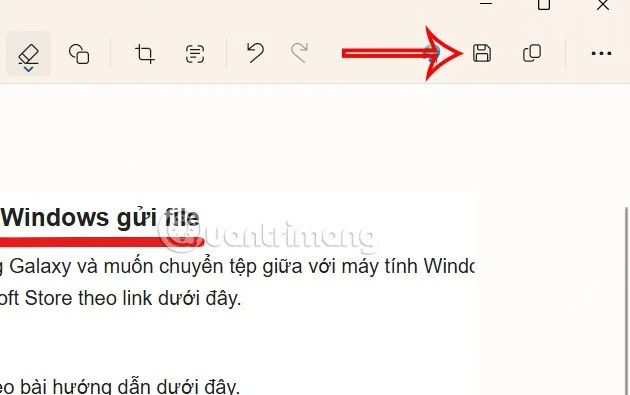 Snipping Tool kullanılarak ekran görüntülerine nasıl açıklama eklenir
