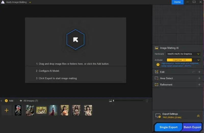 Cómo eliminar fácilmente el fondo de una foto con Aiarty Image Matting