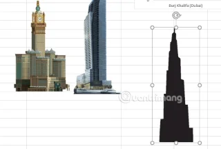 Cómo usar imágenes como columnas de gráficos de Excel