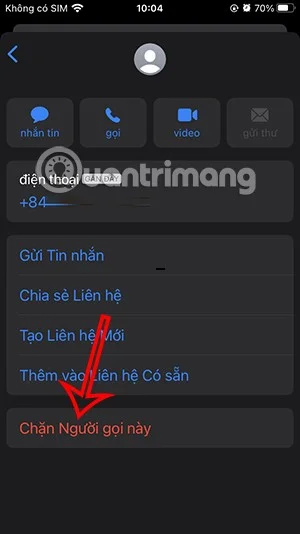 Instructies om telefoonnummers op de iPhone te blokkeren