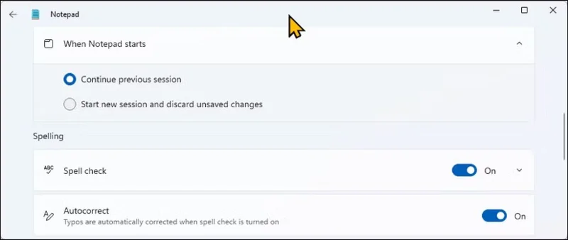 Windows' default Notepad application is so good that you won't need another application to replace it.