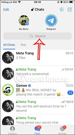 Telegram'da indirilen dosyaları yönetme talimatları