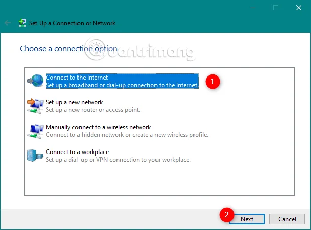 How to Set Up and Use a PPPoE Internet Connection on Windows 10