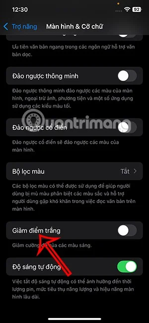 iPhone beyaz noktası otomatik olarak nasıl azaltılır
