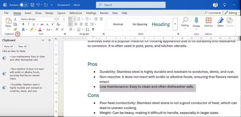 10 tips voor het plakken van tekst in Microsoft Word om opmaakproblemen te voorkomen