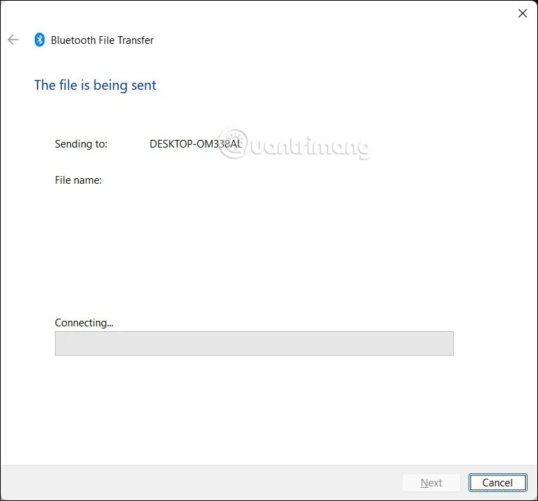 How to send files via Bluetooth on Windows 11