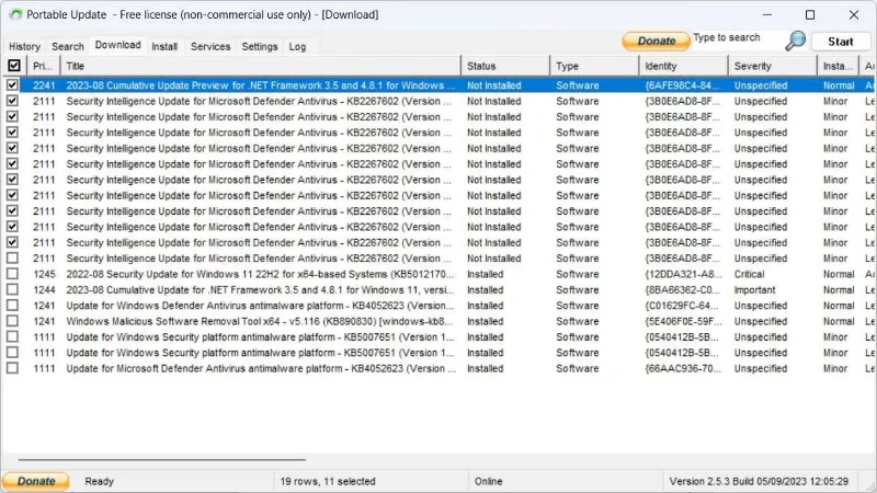 How to update Windows offline using Portable Update