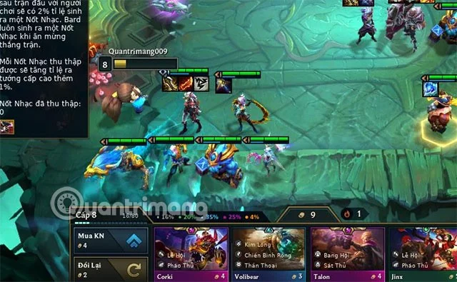 Temporada 7 de Corki DTCL: Elementos de construcción, escuadrón estándar de Artilleros de Corki
