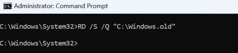 How to Delete Windows.old Folder in Windows 11