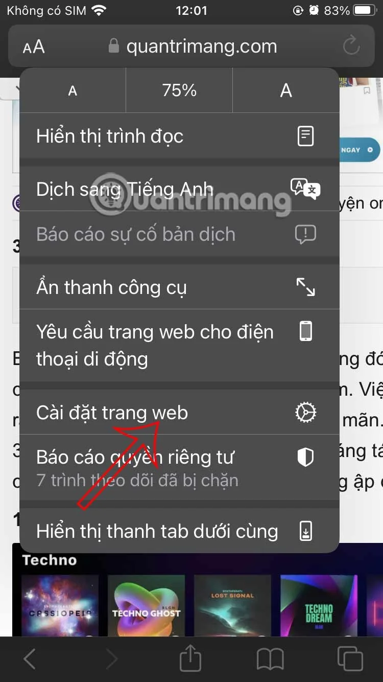 Cómo habilitar la vista de escritorio en Safari iPhone
