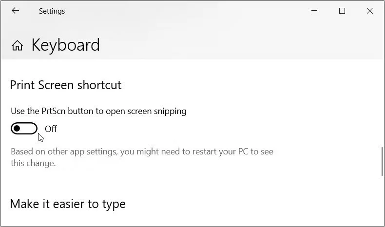 How to disable keyboard shortcuts and hotkeys on Windows 10