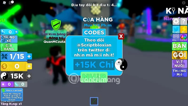 Nieuwste Ninja Legends-codes en hoe je codes invoert