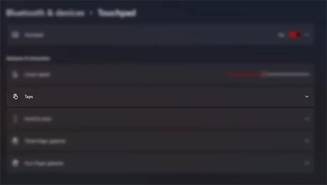 Windows 11'de dokunmatik yüzey hareketleri nasıl etkinleştirilir/devre dışı bırakılır