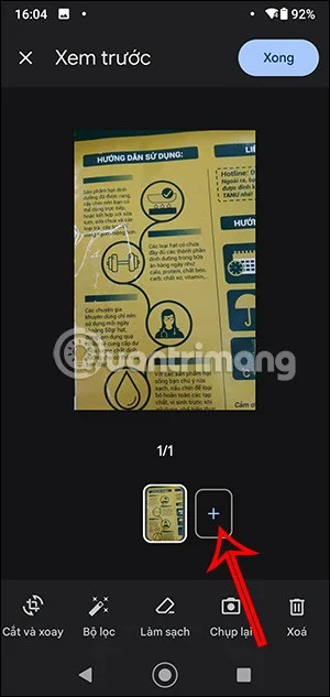 Google Dosyaları'ndaki belgeleri tarama talimatları