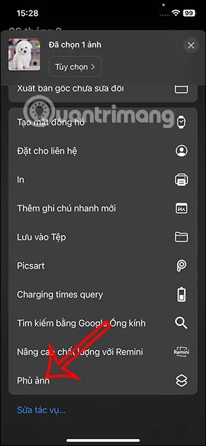 iPhone 단축키를 사용하여 사진을 겹치는 방법