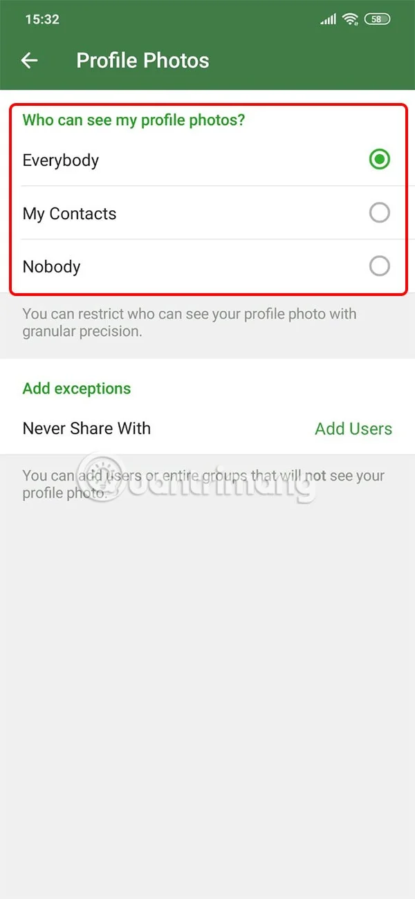 Cómo configurar una foto de perfil pública en Telegram