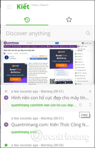 Hoe vind je websites die geopend zijn in de incognitomodus?