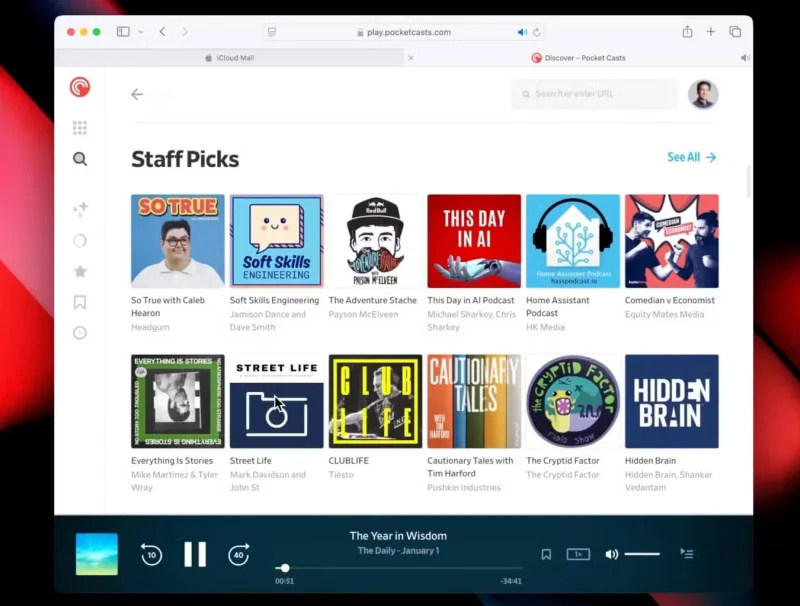 Pocket Casts: La mejor aplicación de podcasts, ahora gratis en tu ordenador
