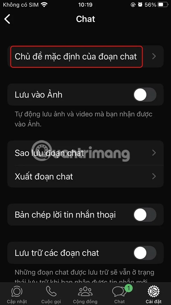 Instrucciones para configurar el fondo de pantalla del chat en WhatsApp