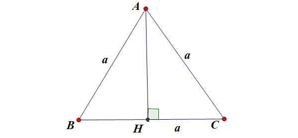 Fórmula para calcular la altura en triángulos regulares, isósceles, equiláteros y rectángulos.