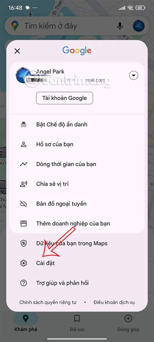 Instruções para desativar a visualização de satélite ao abrir o Google Maps
