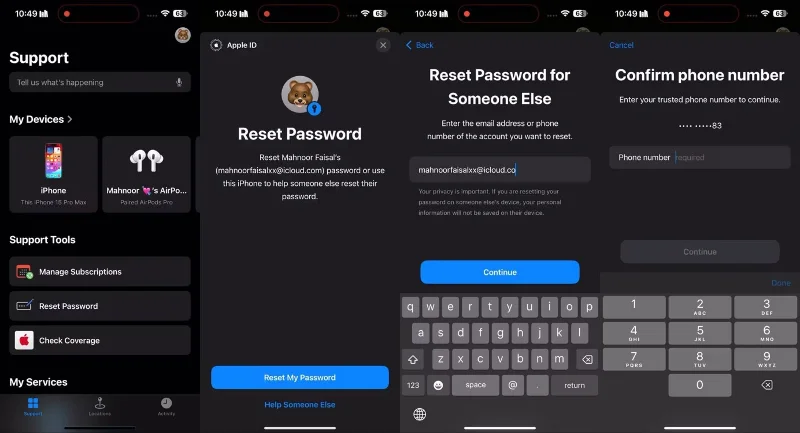 5 formas de restablecer la contraseña del ID de Apple