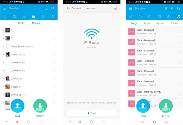 AirDrop을 대체할 수 있는 최고의 안드로이드 앱