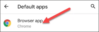 Android에서 Microsoft Edge를 기본 브라우저로 설정하는 방법