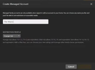 Como configurar o Plex para sua família