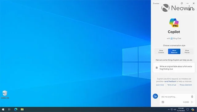 Windows 10'da Copilot nasıl etkinleştirilir