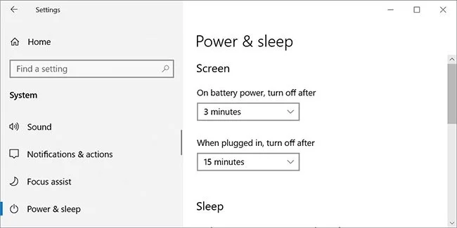 The fastest way to turn off the screen in Windows