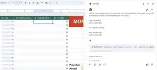 Is Gemini in Google Sheets zoals geadverteerd?