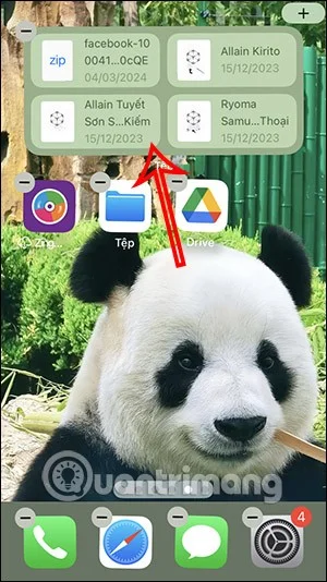 Come aprire i file recenti dalla schermata iniziale dell'iPhone