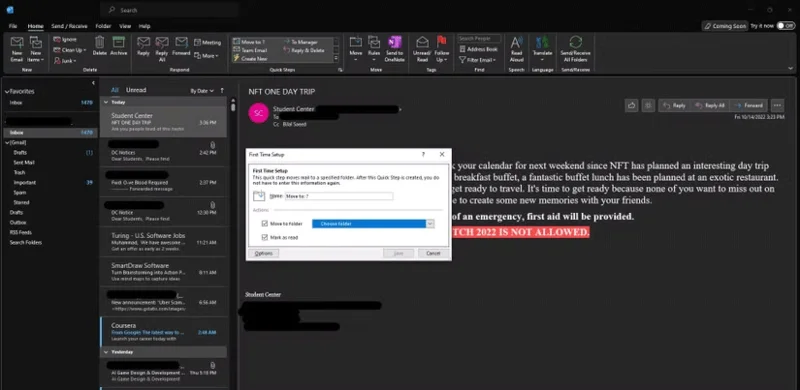 Snelle stappen gebruiken in Microsoft Outlook