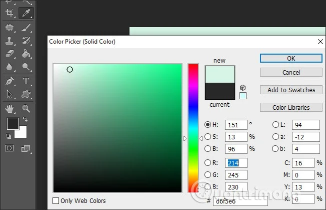 Cómo cambiar el color de fondo en Photoshop