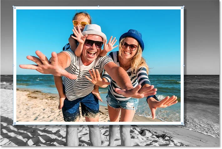 Cómo crear el efecto de imagen en imagen en Photoshop