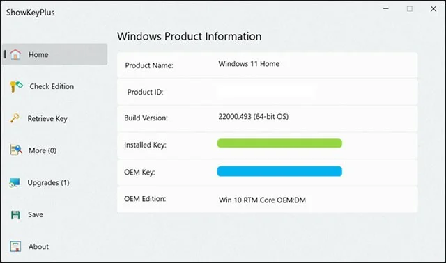 How to find Product Key on Windows 11