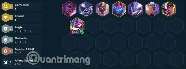 Temporada 8 de Fiddlesticks DTCL, alineación de Fiddlesticks Darkened